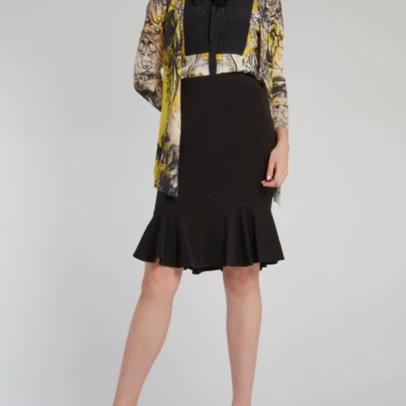 Vintage Cavalli Roberto Cavalli Yellow Baroque Print Cardigan Size 46​ - Picture 4 of 10